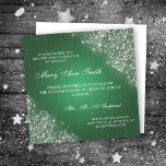 Elegante Geburtstagsparty Sparkling Glitzer Green Einladung<br><div class="desc">Elegantes Birthday Party Einladungs-Design mit ausgeklügeltem Sparkling Glitzer Green Motiv,  individuelle Name und Datum und Zusatztext. Beeindrucken Sie Ihre Familie und Freunde mit diesem stilvollen und modernen Design. Vollständig anpassbar! Einfach zu bedienen und leicht zu personalisieren.</div>