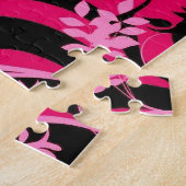 Elegante Geburtstagsparty Willkommensschild Puzzle (Seite)