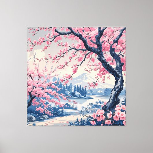Elegante gedehnte Canvas Print Leinwanddruck (Vorderseite)