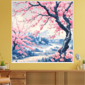 Elegante gedehnte Canvas Print Leinwanddruck (Insitu (Wohnzimmer))