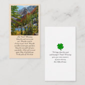 Elegante Gedenkkarte Visitenkarte (Vorne/Hinten)