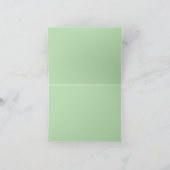 Elegante, geflochtene Notizkarte | Ihr Text (Innenseite)