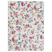 Elegante, geistliche Vintage Rose Klemmbrett (Rückseite)