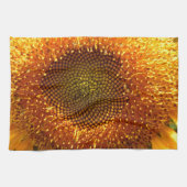 Elegante gelbe Sonnenblume Handtuch (Horizontal)