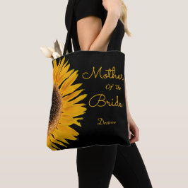 Elegante, gelbe Sonnenblume Mutter der Braut Tasche