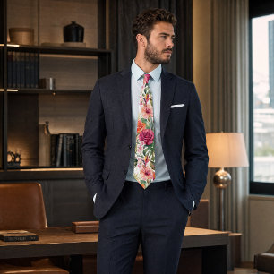 Elegante gemusterte Krawatte – Luxuriöse moderne G