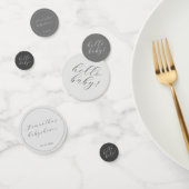 Elegante Gender Neutral Baby Dusche Konfetti (Gruppe)