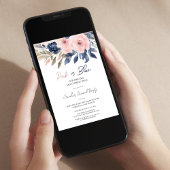 Elegante Genderoffenbarung Einladung