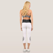 Elegante Geo Yoga Capri Leggings! 🪐 ✨ (Rückseite)