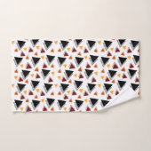 Elegante Geometrie Badhandtuch Set (Handtuch)
