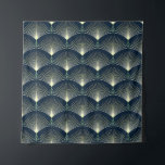 Elegante Geometrie: Blue Art Deco. Wandteppich<br><div class="desc">Nahtlos elegantes geometrisches Muster. Blue Art Deco. Set von niedlichen Pflanze in Töpfen für einen bezaubernden Innengarten. Abstrakter Aquarellhintergrund mit geometrischen Formen. Muster,  blau,  golden,  orientalisch,  Hintergrund,  abstrakt,  Textur,  Dekoration,  Vintag,  Illustration,  weiß,  Kreis,  schwarz,  kreativ,  nahtlos,  Welle,  geometrisch,  luxuriös,  indianisch,  Stoff</div>