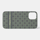elegante geometrisch grün Case-Mate iPhone hülle (Rückseite (Horizontal))