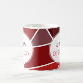 Elegante geometrische Hochzeit Kaffeetasse (Mittel)