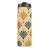 Elegante geometrische isolierte Flasche (Vorderseite)