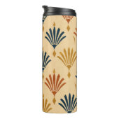 Elegante geometrische isolierte Flasche (Nach rechts gedreht)