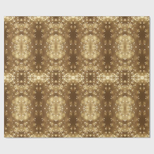 Elegante geometrische Zeichenkette mit festem Must Geschenkpapier (Flach)