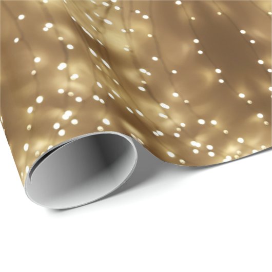 Elegante geometrische Zeichenkette mit festem Must Geschenkpapier (Rolleneckpunkt)