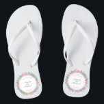 Elegante gerade verheiratete Blumenhochzeit | Badesandalen<br><div class="desc">Für weitere Kundenbezogenheit klicken Sie bitte "besonders anfertigen" Knopf und benutzen unser Entwurfswerkzeug,  um diese Schablone zu ändern. Wenn die Wahlen verfügbar sind,  können Sie Text ändern und Bild,  indem es einfach auf "klickt,  redigieren, /entfernen Text oder Bild hier" und addieren Ihre Selbst. Entworfen durch Freepik.</div>