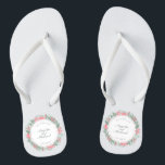Elegante gerade verheiratete Blumenhochzeit | Badesandalen<br><div class="desc">Für weitere Kundenbezogenheit klicken Sie bitte "besonders anfertigen" Knopf und benutzen unser Entwurfswerkzeug,  um diese Schablone zu ändern. Wenn die Wahlen verfügbar sind,  können Sie Text ändern und Bild,  indem es einfach auf "klickt,  redigieren, /entfernen Text oder Bild hier" und addieren Ihre Selbst. Entworfen durch Freepik.</div>