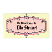 Elegante Gerahmte Buchplatte (Vorne)