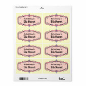 Elegante Gerahmte Buchplatte (Vorne)