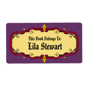 Elegante Gerahmte Buchplatte