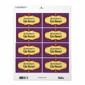 Elegante Gerahmte Buchplatte (Vorne)