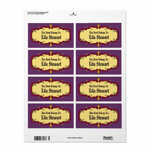 Elegante Gerahmte Buchplatte (Vorne)