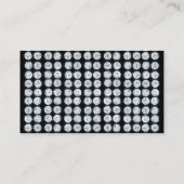 Elegante Geschäfts-Imitat-Diamanten Visitenkarte (Rückseite)