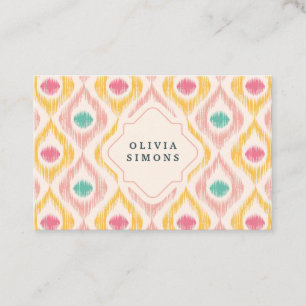 Elegante Geschäfts-Karte mit abstraktem Muster Visitenkarte