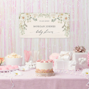 elegante Geschenkartikel aus Elfenbein-Brautparty Banner