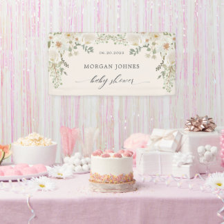 elegante Geschenkartikel aus Elfenbein-Brautparty Banner