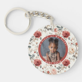 Elegante Geschenke für Ehemann Rosenblume Schlüsselanhänger