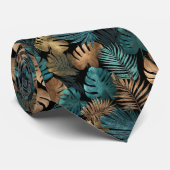 Elegante Geschenke für Männer Tropische Blume Krawatte (Gerollt)