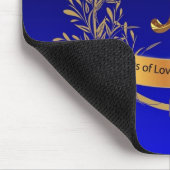 Elegante Geschenke zum 50. Hochzeitstag Mousepad (Ecke)