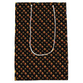 Elegante Geschenkverpackungsbögen Mittlere Geschenktüte (Rückseite)