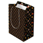 Elegante Geschenkverpackungsbögen Mittlere Geschenktüte (Rückseite Schrägansicht)