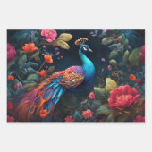 Elegante Gestern und Heute Geschenkpapier Set (Vorderseite)