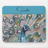 Elegante Gestern und Heute Mousepad (Vorne)