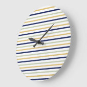 Elegante gestreifte Uhr (Winkel)
