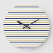 Elegante gestreifte Uhr (Vorderseite)
