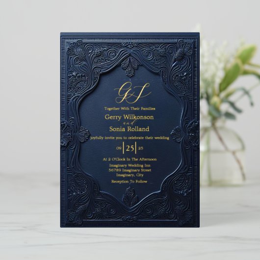 Elegante Gewerkschaft Einladung (Stehend vorne)