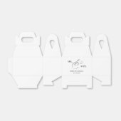 Elegante Gewerkschaft Hochzeit Verlobung Probe Abe Geschenkschachtel (Ungefaltet)