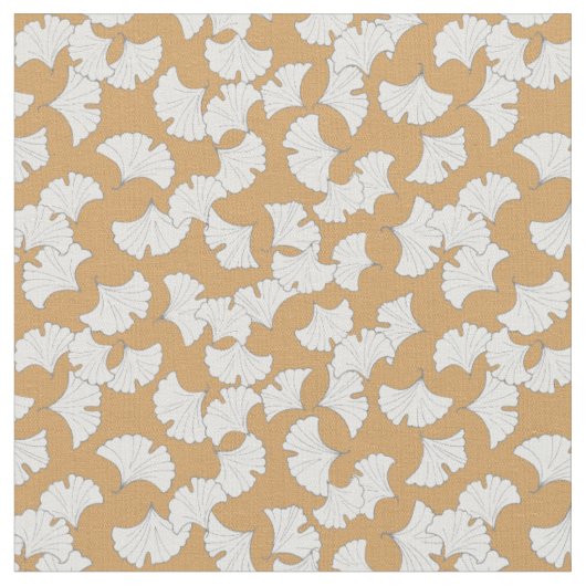 Elegante Gingko-Blätter mit benutzerdefinierter Hi Stoff (Nahaufnahme)