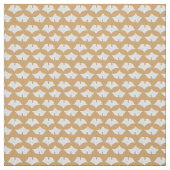 Elegante Gingko-Blattreihen mit benutzerdefinierte Stoff (Muster)