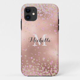 Elegante Girly Imitats Rose Case-Mate iPhone Hülle