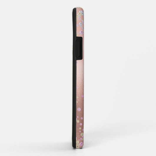 Elegante Girly Imitats Rose Case-Mate iPhone Hülle (Hinten/Rechts)