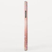 Elegante Girly Imitats Rose Case-Mate iPhone Hülle (Hinten/Rechts)