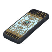 Elegante Girly Monogram Case-Mate iPhone Hülle (unten)