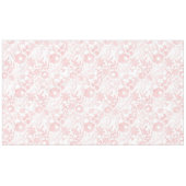 Elegante Girly Rose Gold Blume Tischdecke (Vorderseite (Horizontal))